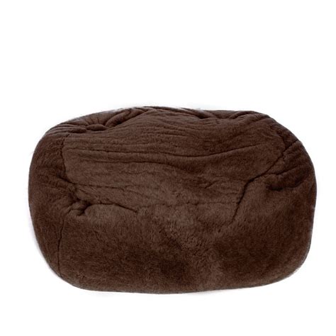 fake fur bean bag|faux fur monster bean bag.